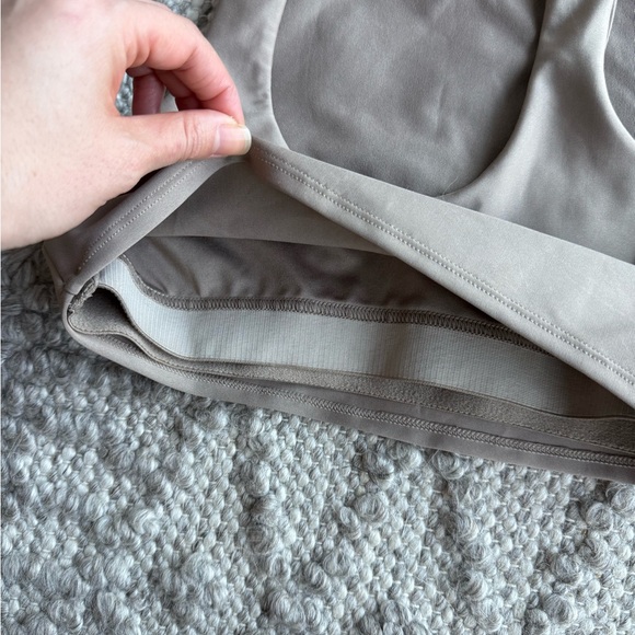 Airlift Fuse Bra Tank - Gravel - Picture 5 of 7